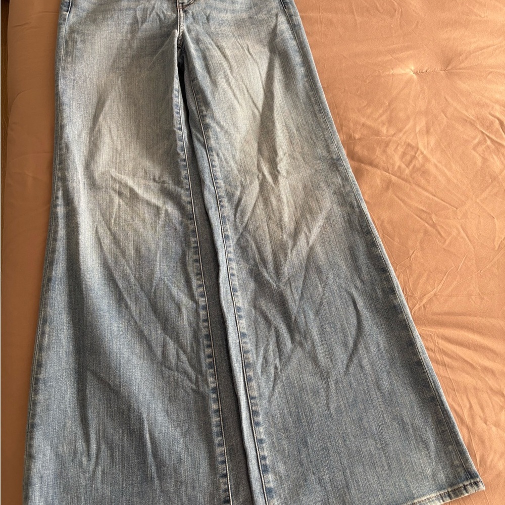 White House Black Market Light Blue Denim Pants